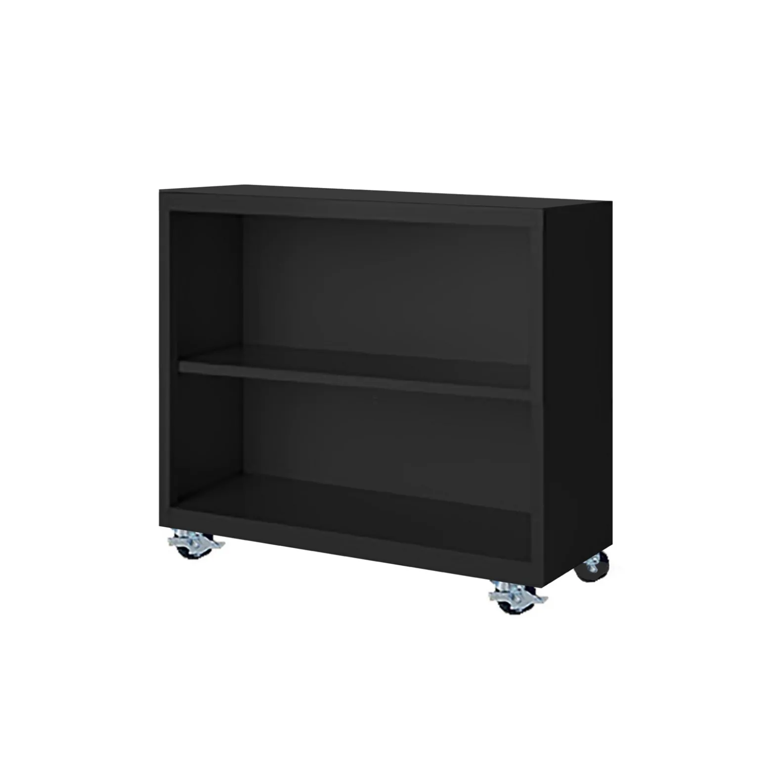 Vault 33”H Mobille Steel Bookcase