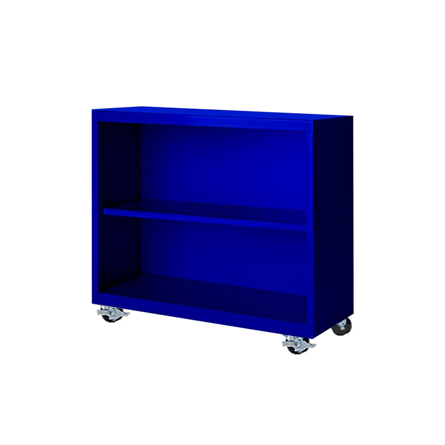 Vault 33”H Mobille Steel Bookcase