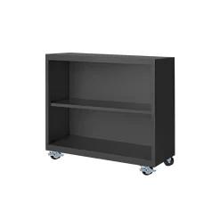 Vault 33”H Mobille Steel Bookcase