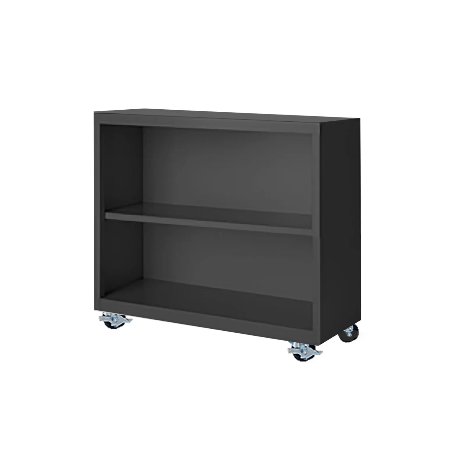 Vault 33”H Mobille Steel Bookcase