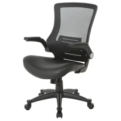 Ventilated Seating Manager’s Office Chair with Flip Arms