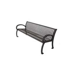 Vertical Slat Bench - 4 ft