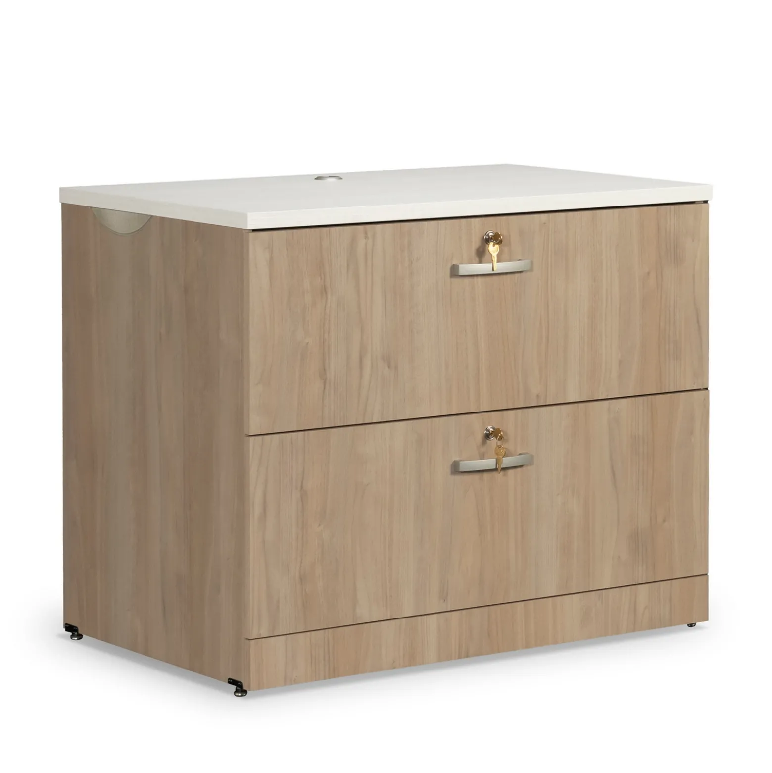 Via 2 Drawer Lateral File - 37"W x 24"D