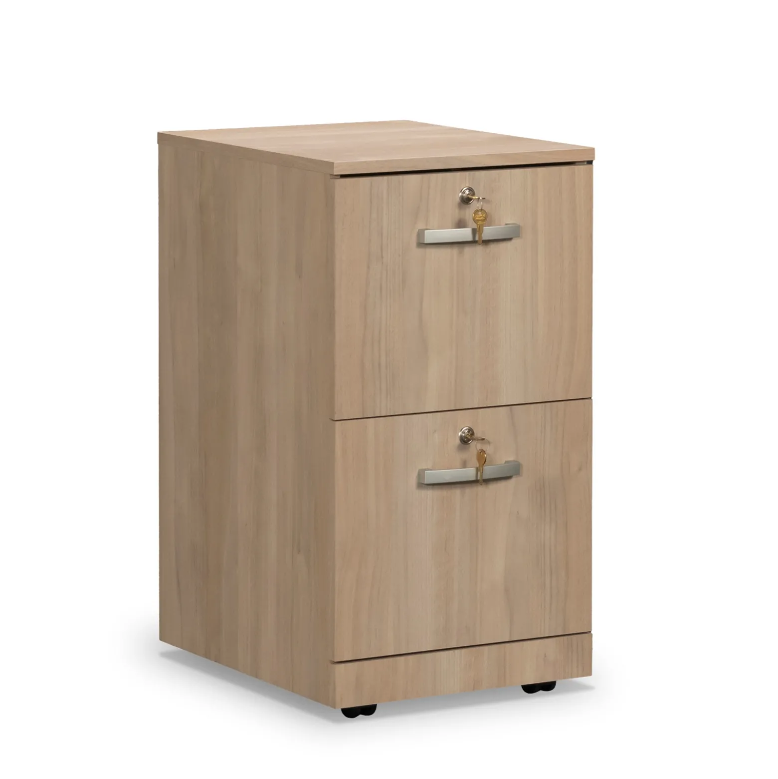 Via 2 Drawer Mobile File Pedestal - 16"W x 20"D
