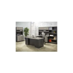 Via Bowfront Desk Shell - 72