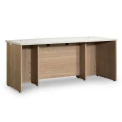 Via Bowfront Desk Shell - 72