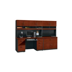Via Credenza Desk and Storage Set