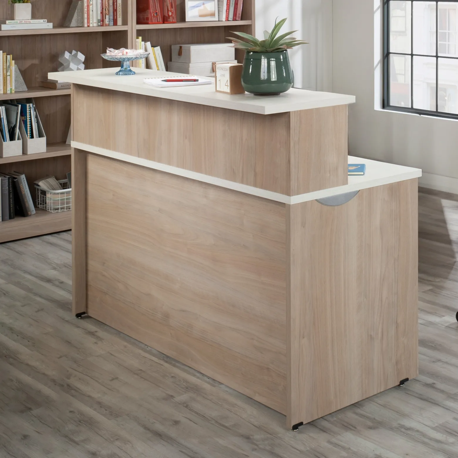 Via Reception Desk - 60"W x 24"D
