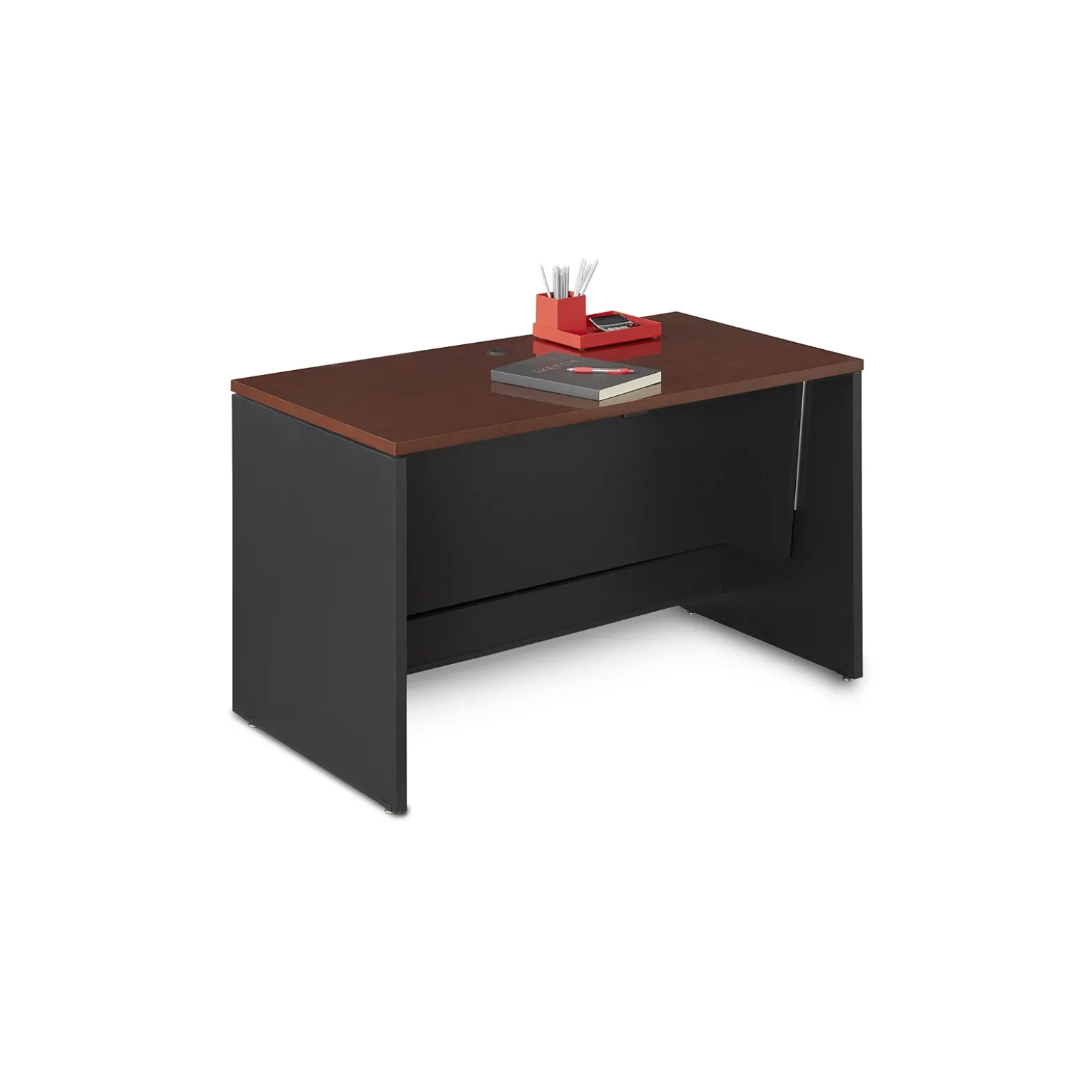 Via Reversible Height-Adjustable L-Shaped Standing Desk - 60"W x 71"D