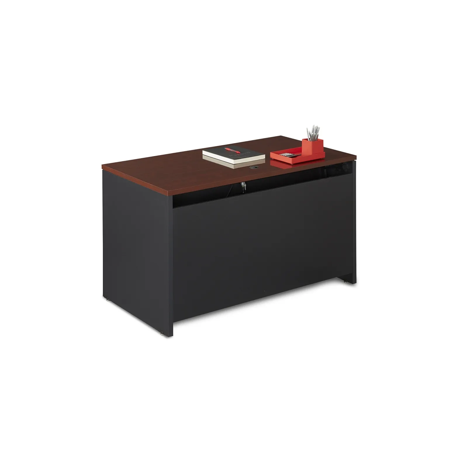 Via Reversible Height-Adjustable L-Shaped Standing Desk - 60"W x 71"D