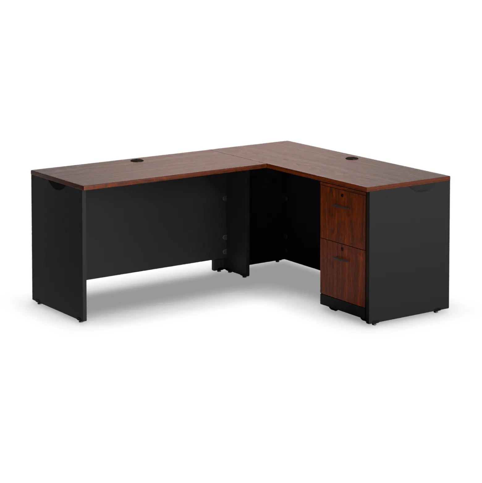 Via Reversible L-Shaped Desk - 60"W x 72"D