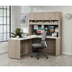 Via Three Workstation L-Desk with Storage