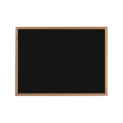 VIC Colored Cork Board - Oak - 36"x48"