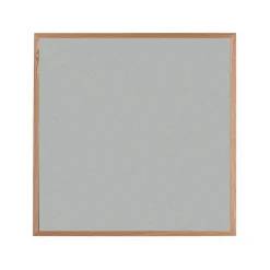 VIC Colored Cork Board - Oak - 48"x48"