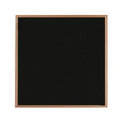 VIC Colored Cork Board - Oak - 48"x48"