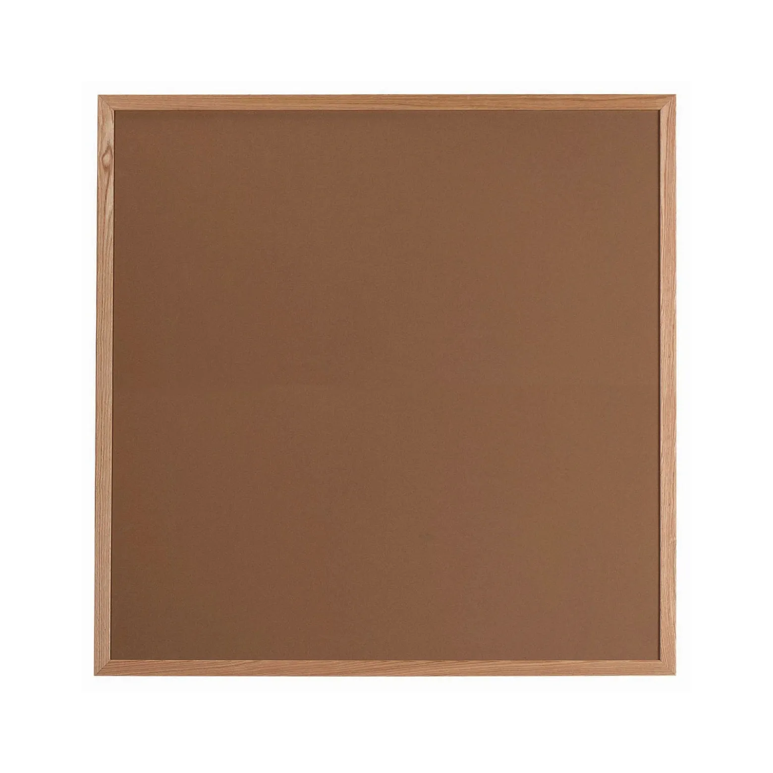 VIC Colored Cork Board - Oak - 48"x48"