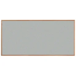 VIC Colored Cork Board - Oak - 48"x96"