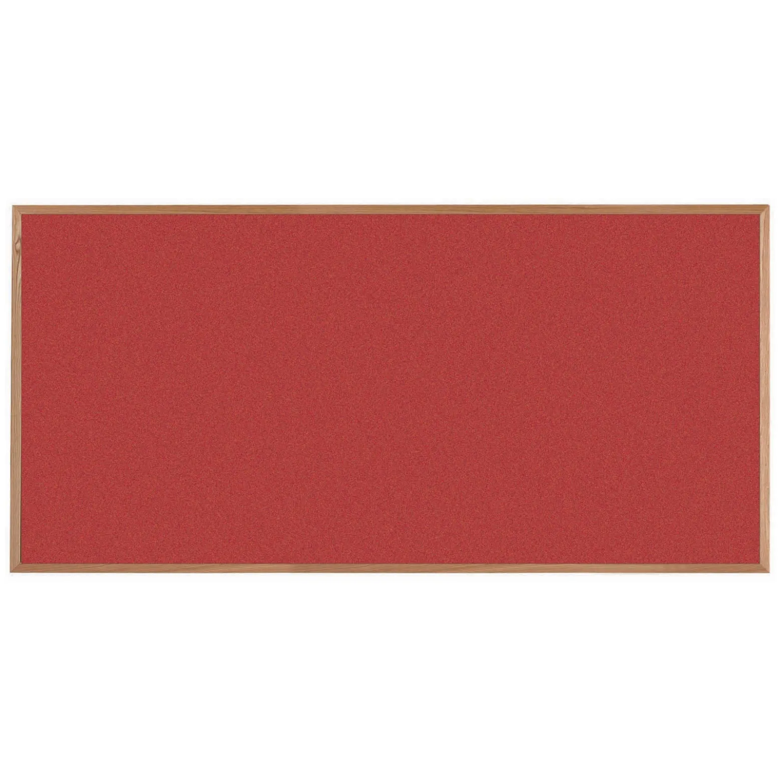 VIC Colored Cork Board - Oak - 48"x96"