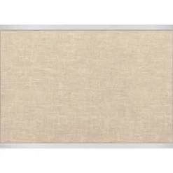 Vinyl Bulletin Board with Aluminum Frame 12'Wx4'H