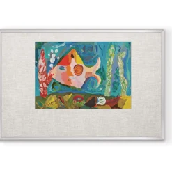 Vinyl Bulletin Board with Aluminum Frame 8'Wx4'H
