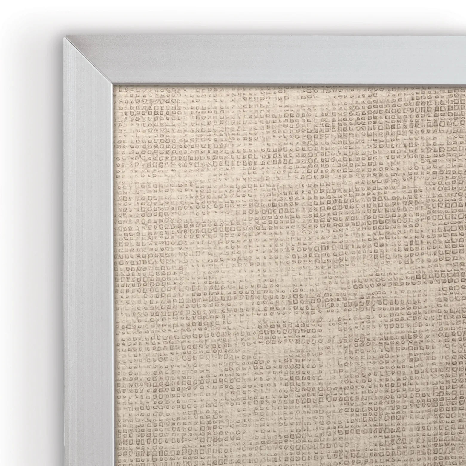 Vinyl Bulletin Board with Aluminum Frame 36"Wx24"H