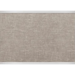 Vinyl Bulletin Board with Aluminum Frame 5'Wx3'H
