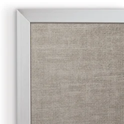 Vinyl Bulletin Board with Aluminum Frame 5'Wx3'H