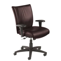 Vinyl Mid-Back Manager's Chair