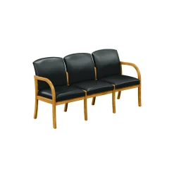Vinyl Three Seat Sofa