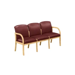Vinyl Three Seat Sofa