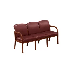 Vinyl Three Seat Sofa