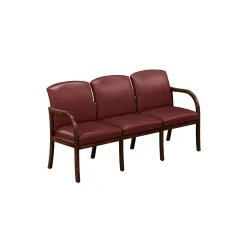 Vinyl Three Seat Sofa