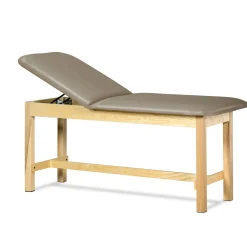 Vinyl Treatment Table with Wood Frame 72"W x 27"D