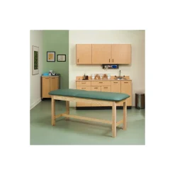 Vinyl Treatment Table with Wood Frame 72"W x 27"D