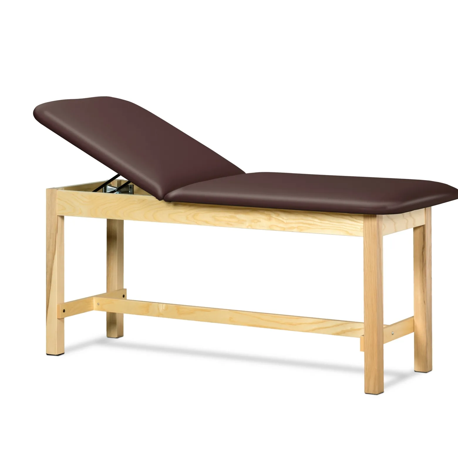 Vinyl Treatment Table with Wood Frame 72"W x 30"D