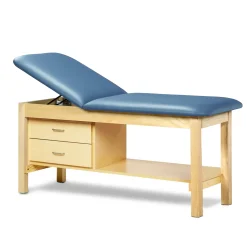 Vinyl Treatment Table with Drawers 27