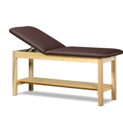 Vinyl Treatment Table with Shelf 72