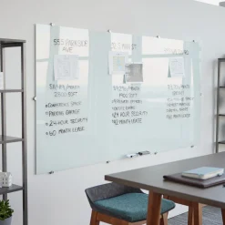 Visionary Magnetic Glass Marker Board, 8W x 4H