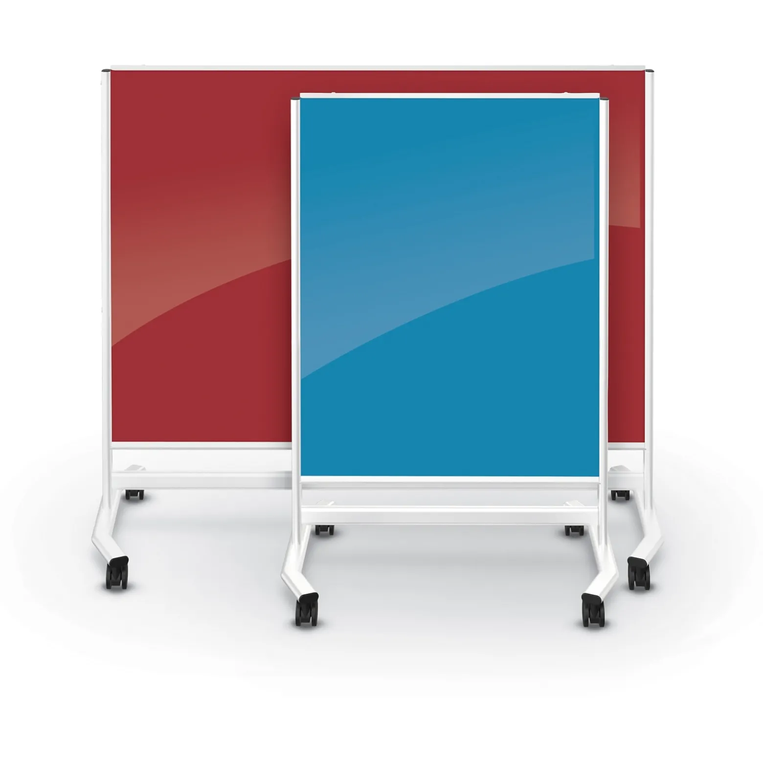 Visionary Mobile Magnetic Glass Board 6Wx4H