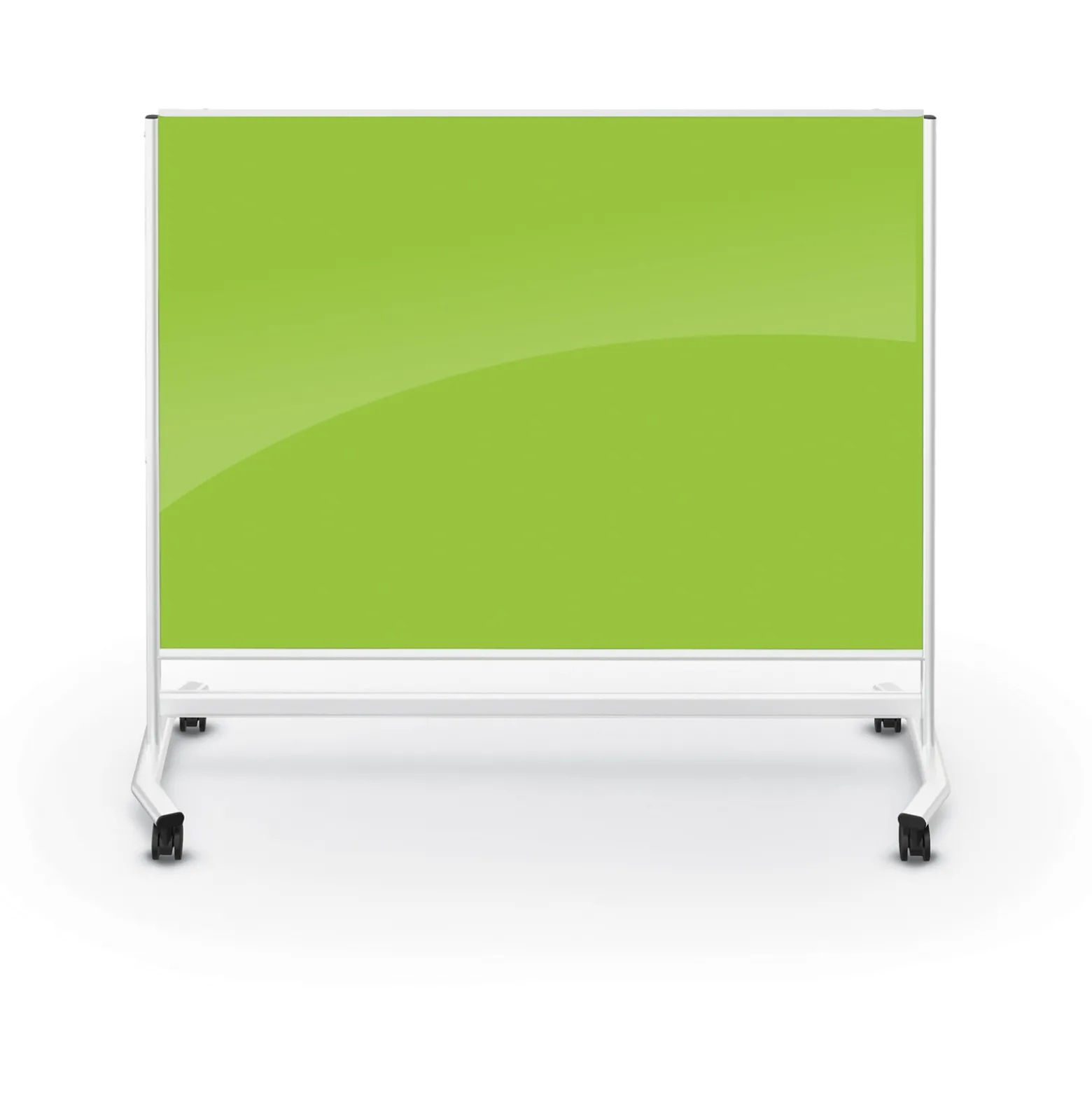 Visionary Mobile Magnetic Glass Board 6Wx4H