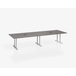 Voyage Conference Table with Two Power Modules - 144"Wx48"D