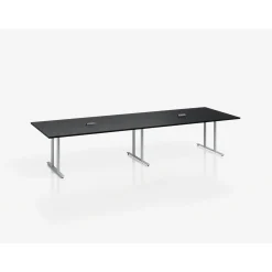 Voyage Conference Table with Two Power Modules - 144"Wx48"D