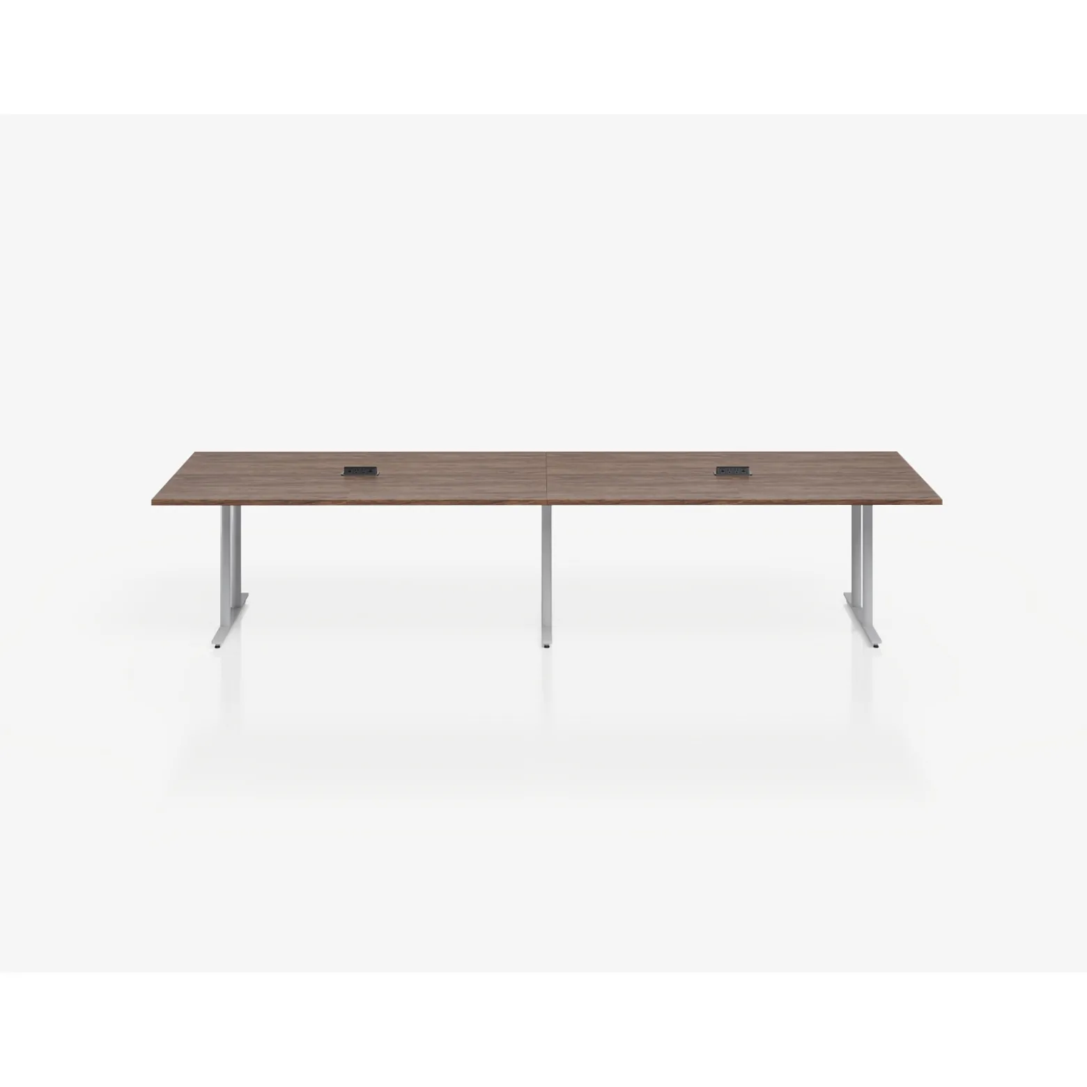 Voyage Conference Table with Two Power Modules - 144"Wx48"D
