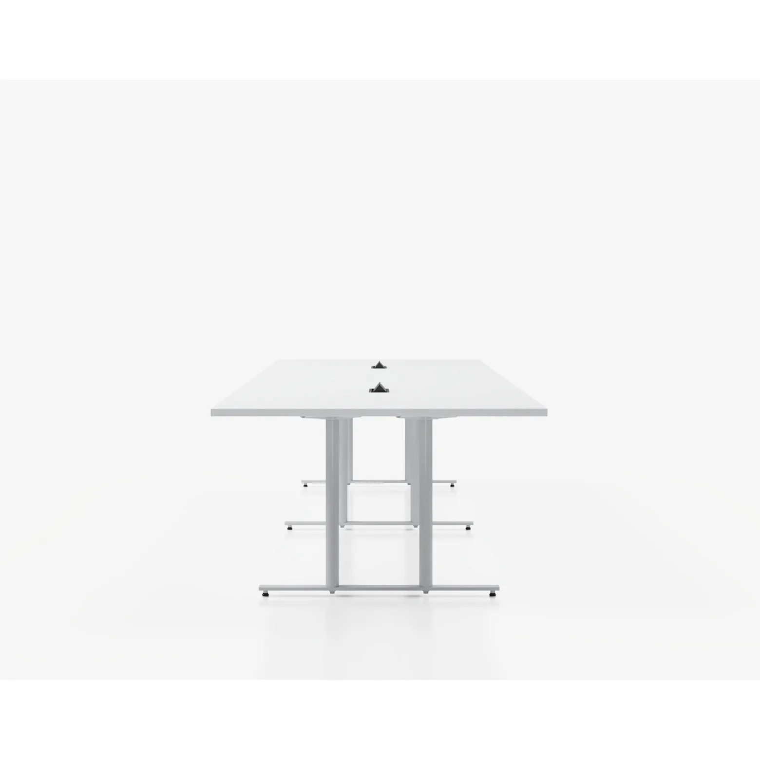 Voyage Conference Table with Two Power Modules - 144"Wx48"D