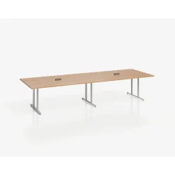 Voyage Conference Table with Two Power Modules - 144