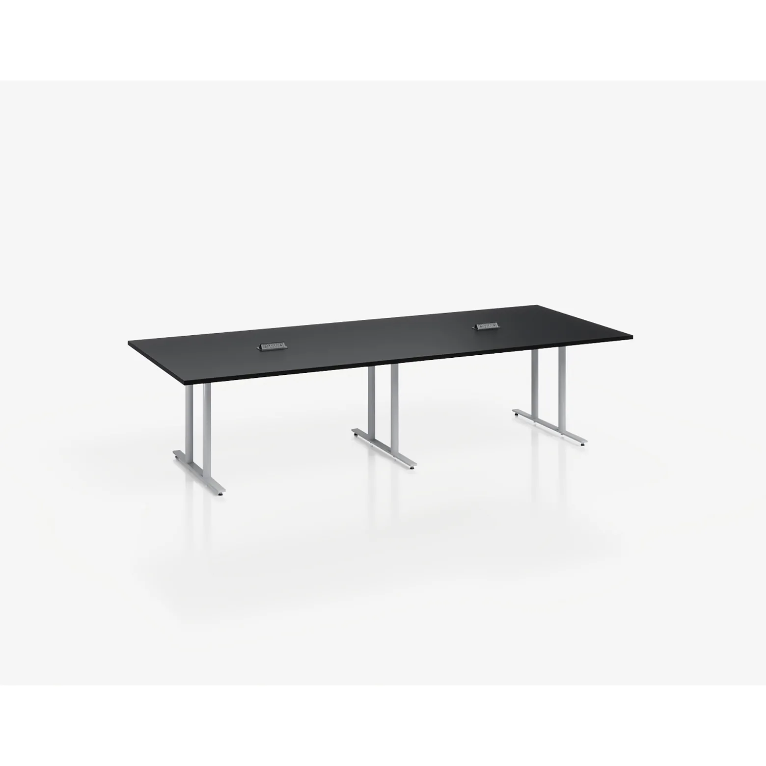 Voyage Conference Table with Two Power Modules - 120"Wx48"D