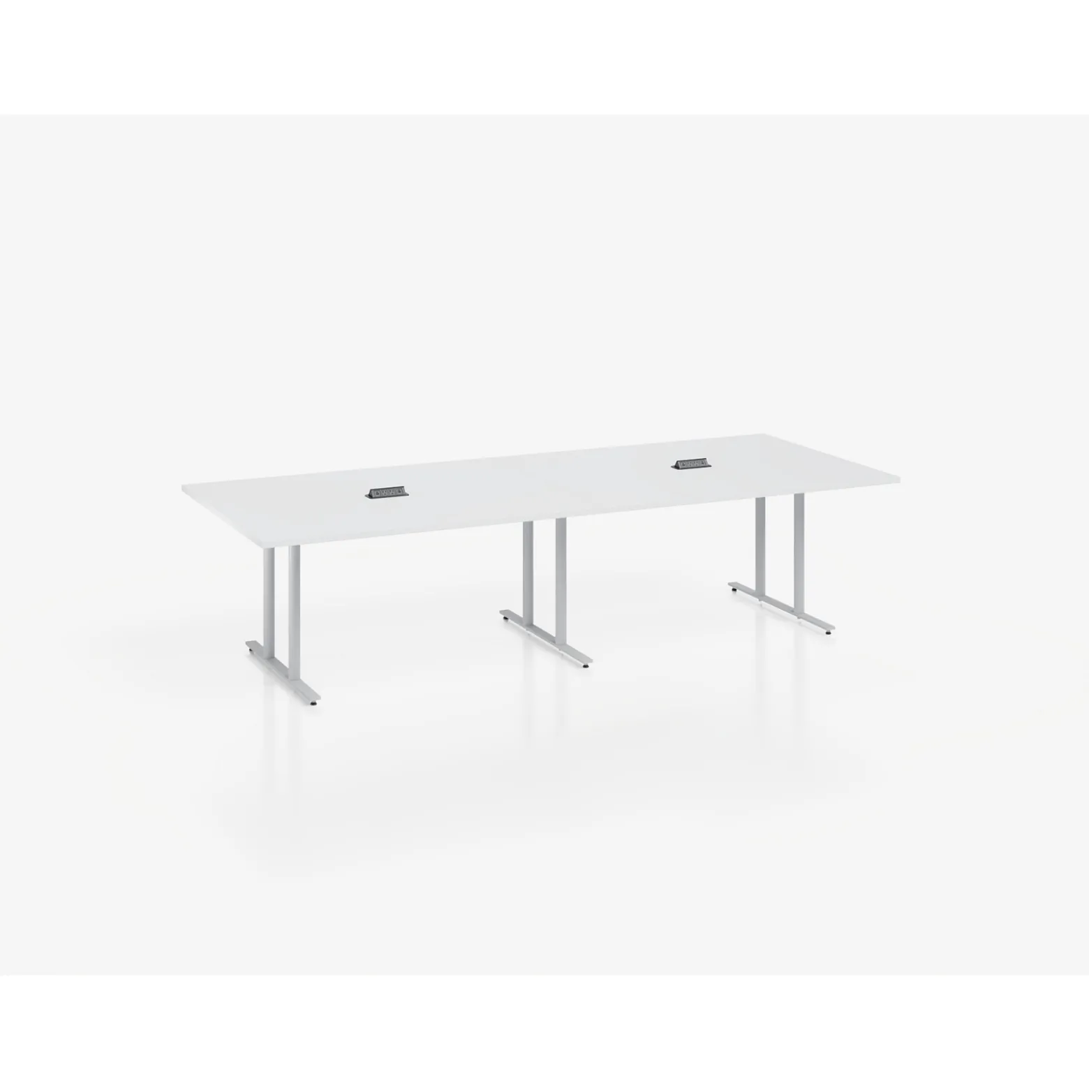 Voyage Conference Table with Two Power Modules - 120"Wx48"D