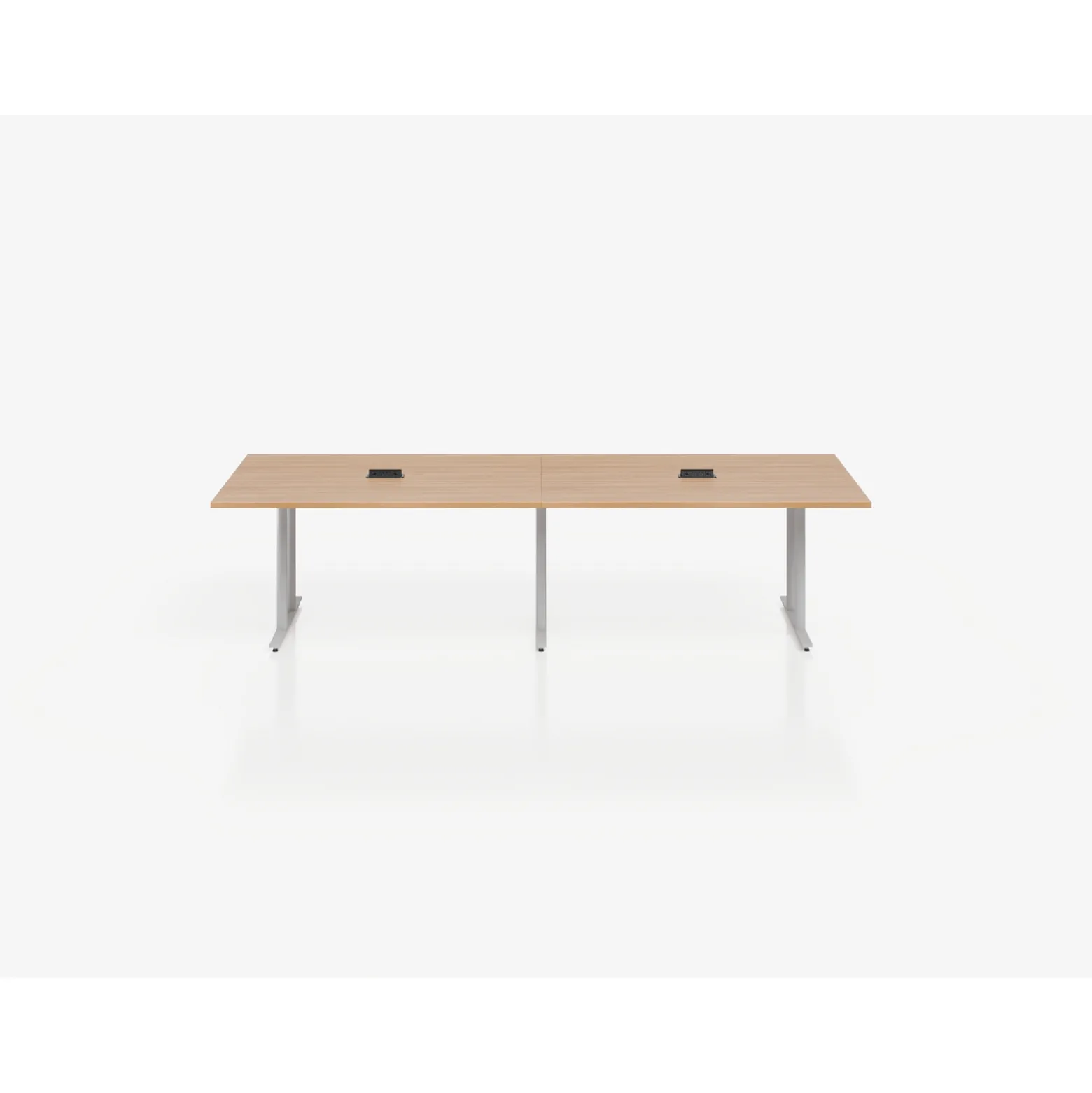 Voyage Conference Table with Two Power Modules - 120"Wx48"D