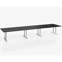 Voyage Conference Table with Three Power Modules - 192"Wx48"D