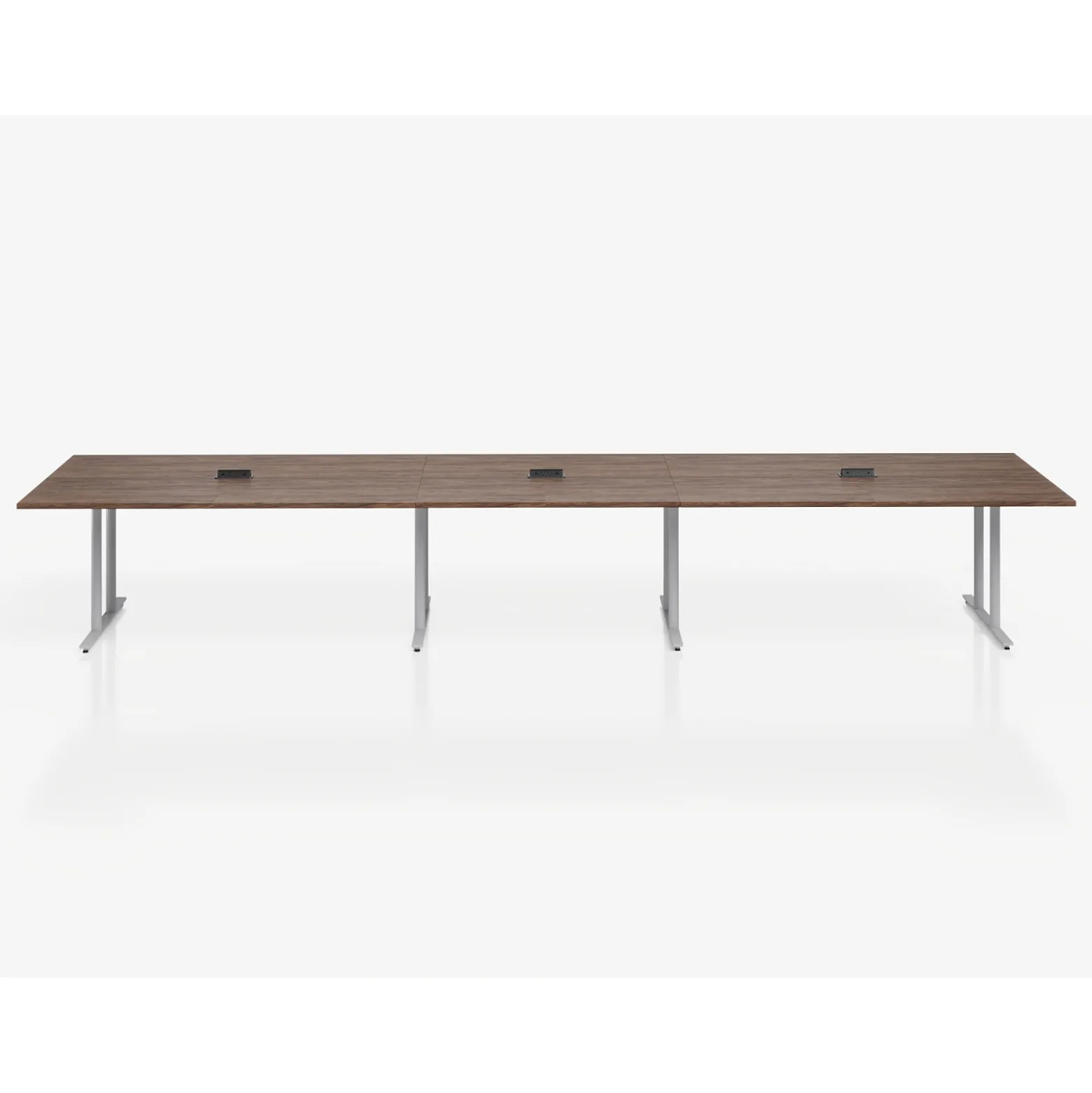 Voyage Conference Table with Three Power Modules - 192"Wx48"D